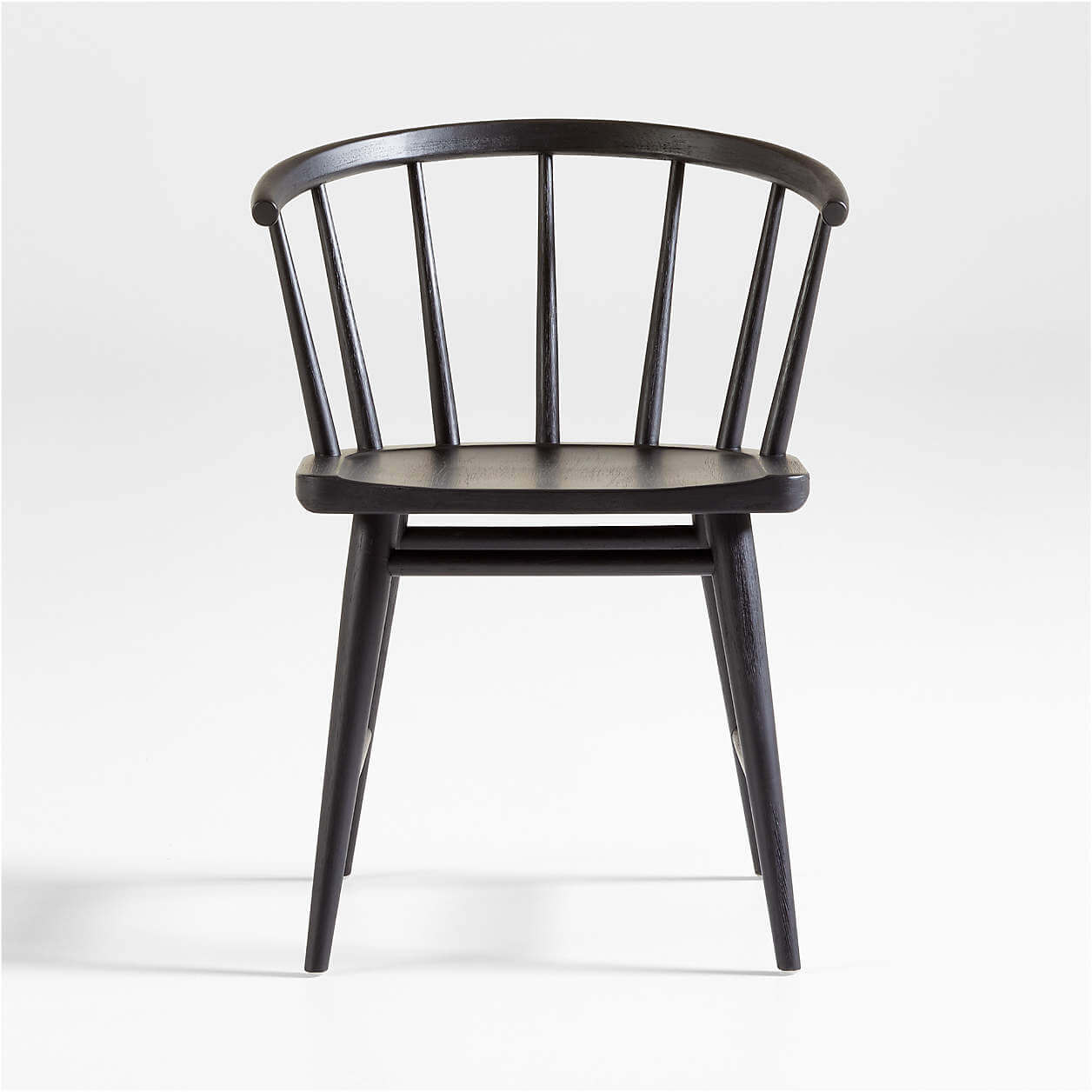 Pali Black Hardwood Dining Chair – Clean Lines