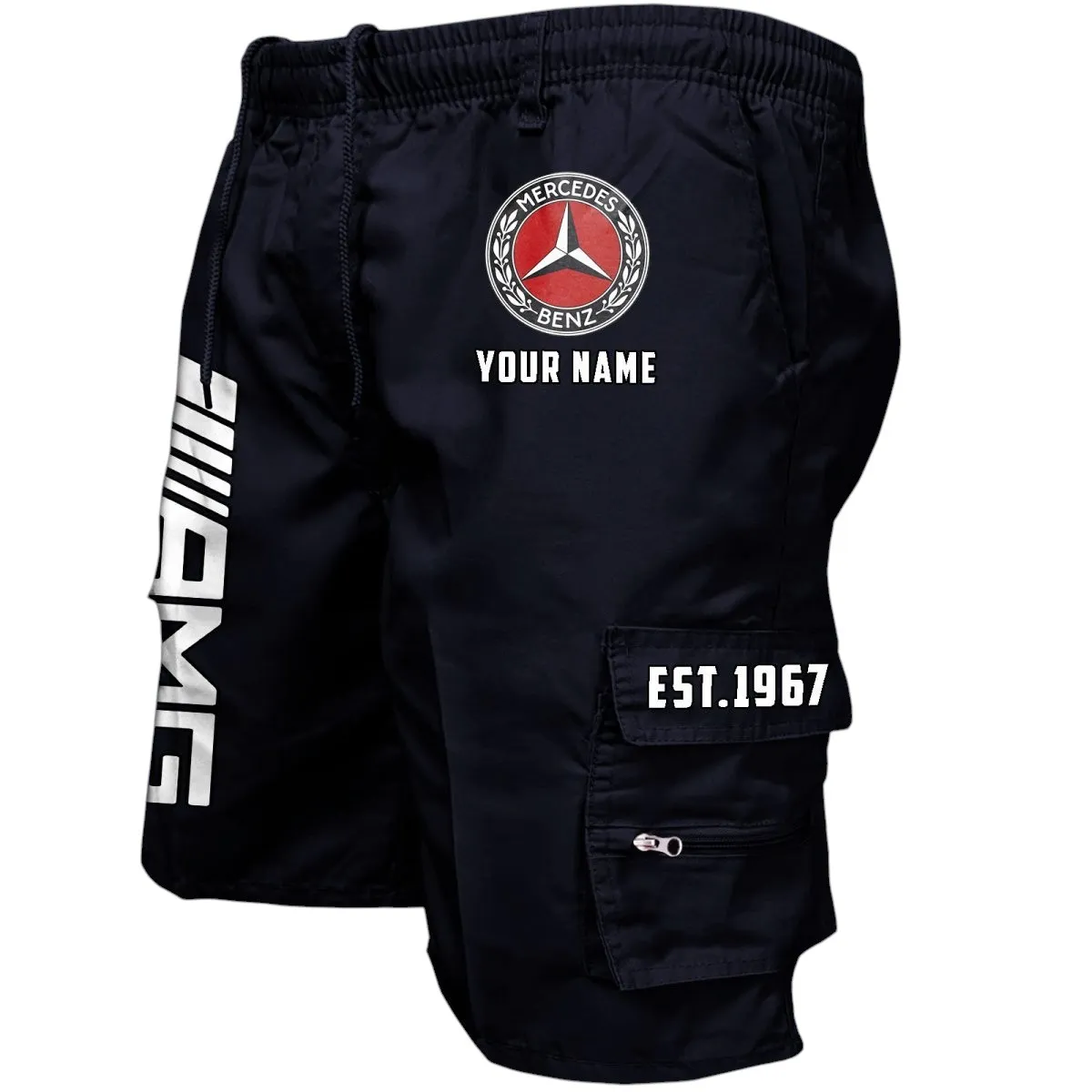 Prestige Sports Coupe Workwear Casual Shorts, Tough Shorts for Riders CAR455 - Black