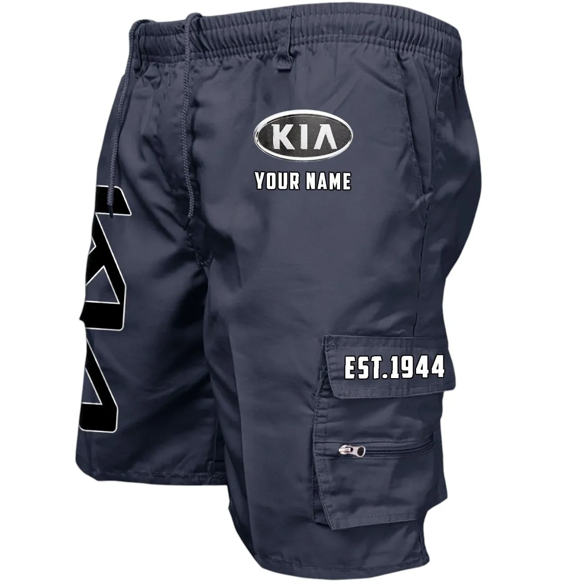 Family Sedan Workwear Casual Shorts, Road Warrior Pocket Shorts CAR455 - Navy