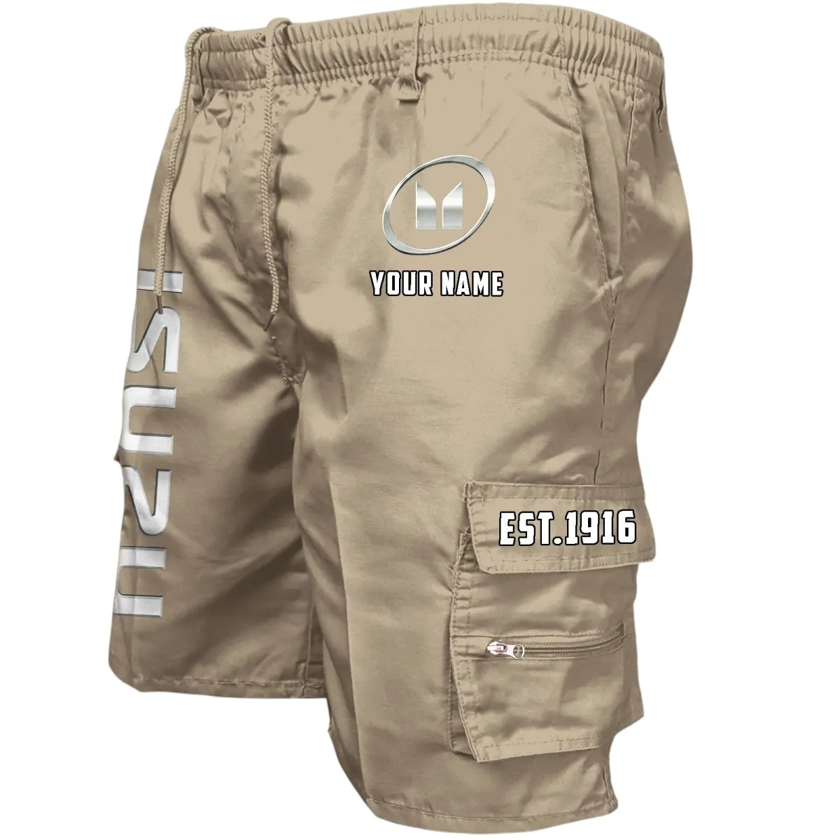 Reliable Utility Vehicle Workwear Casual Shorts, Workwear Built for Riders CAR455 - Khaki