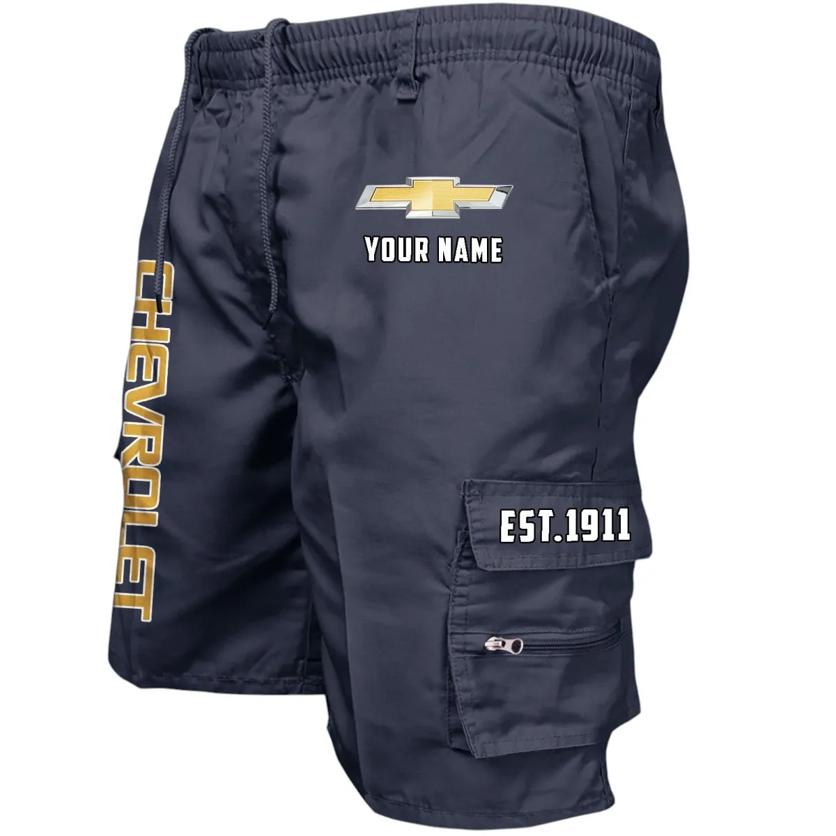 Performance Sedan Workwear Casual Shorts, Everyday Car Culture Shorts CAR455 - Navy