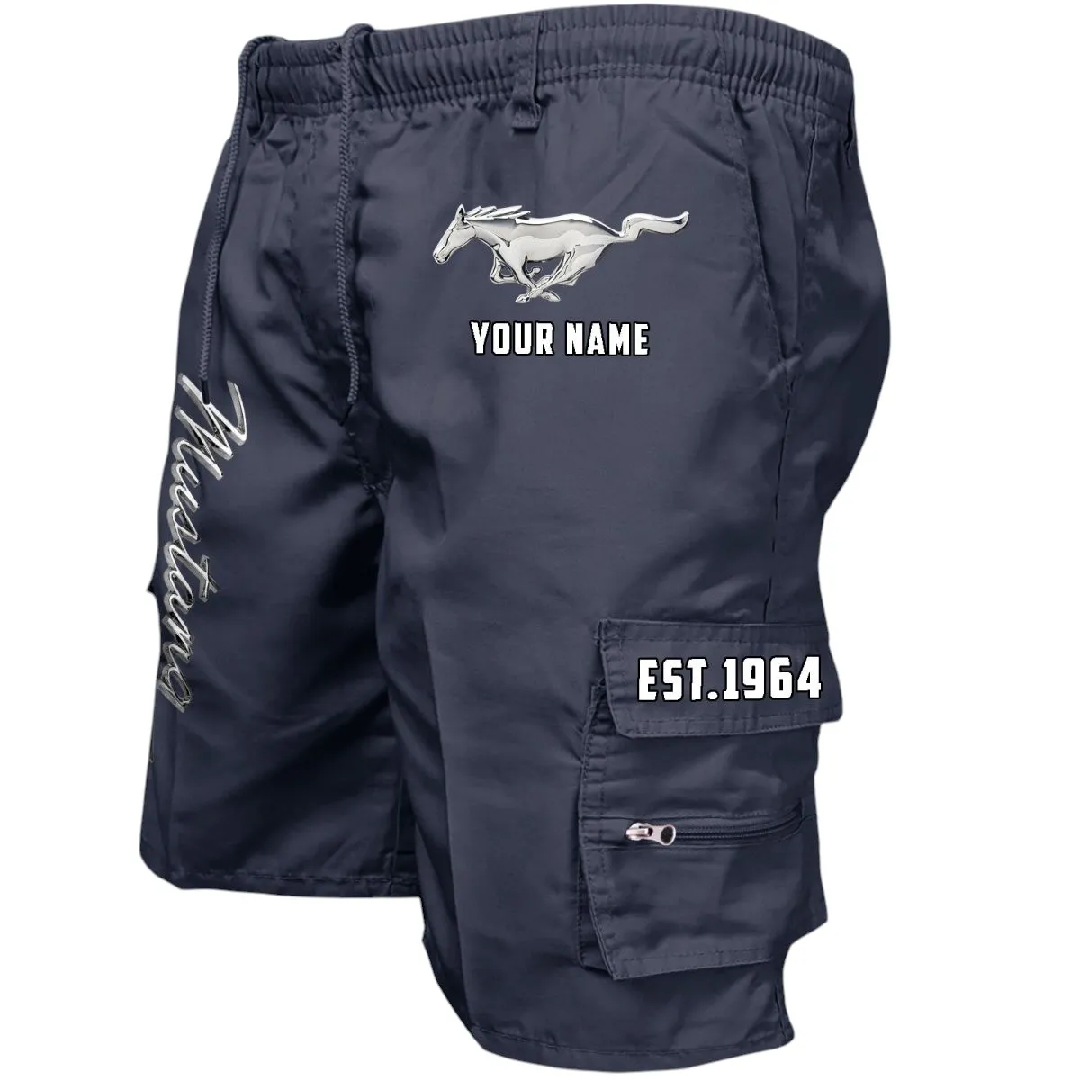 High-Performance Vehicle Workwear Casual Shorts, Open Road Utility Shorts CAR455 - Navy