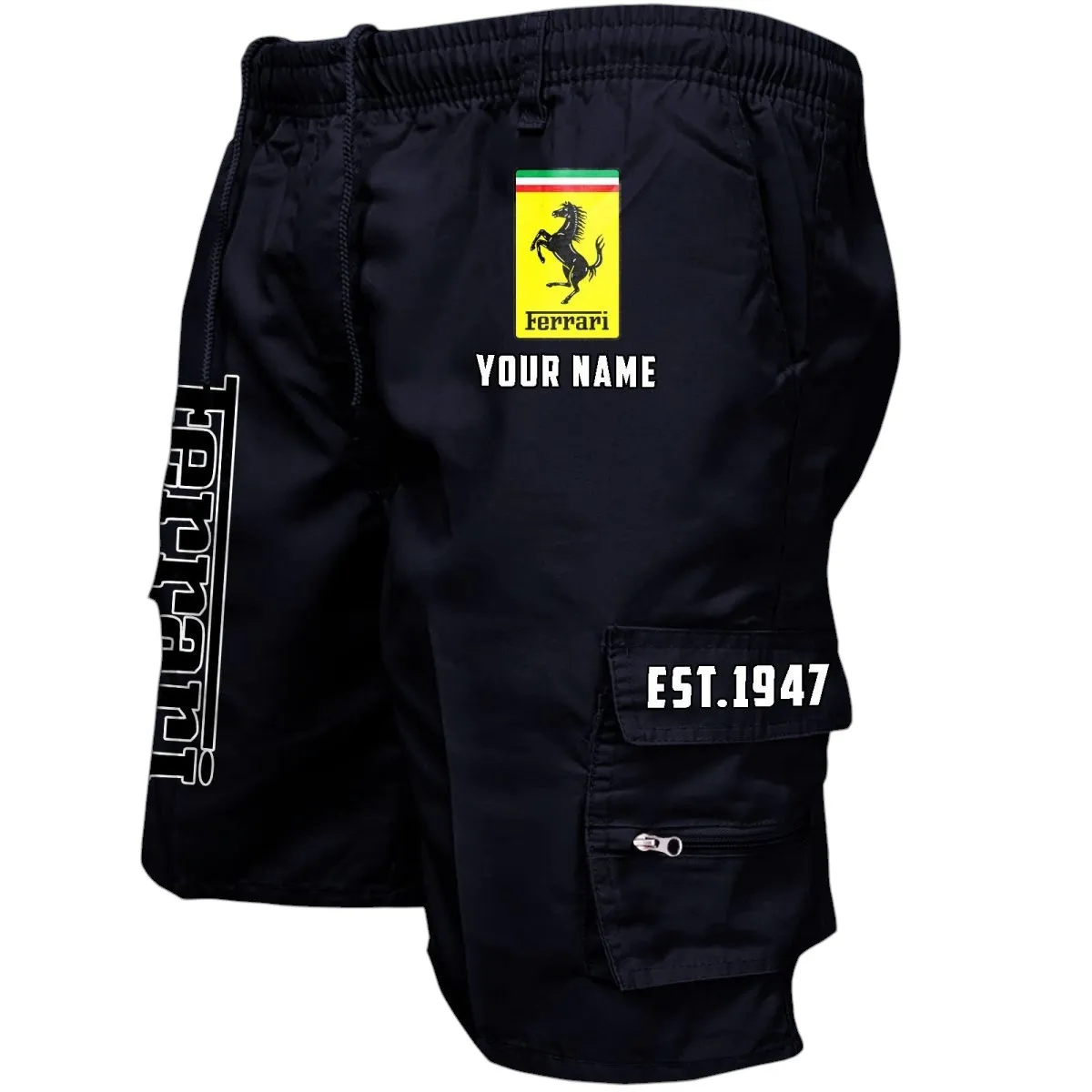 High-Performance Coupe Workwear Casual Shorts, Workwear Built for Riders CAR455 - Black