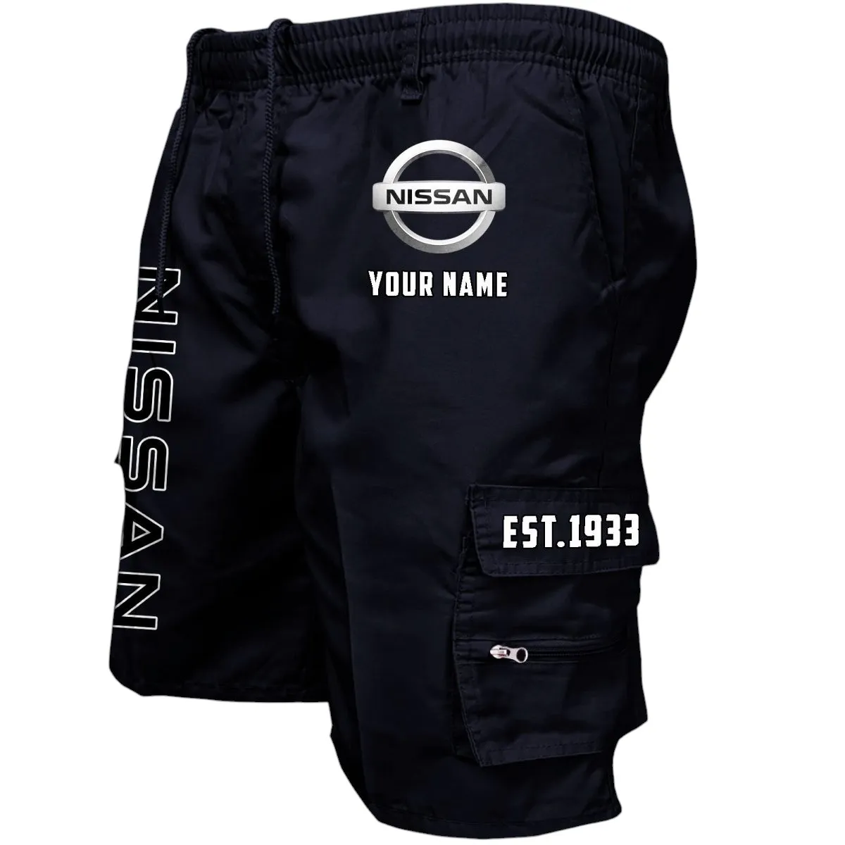 Family Sedan Workwear Casual Shorts, Road-Tested Pocket Shorts CAR455 - Black