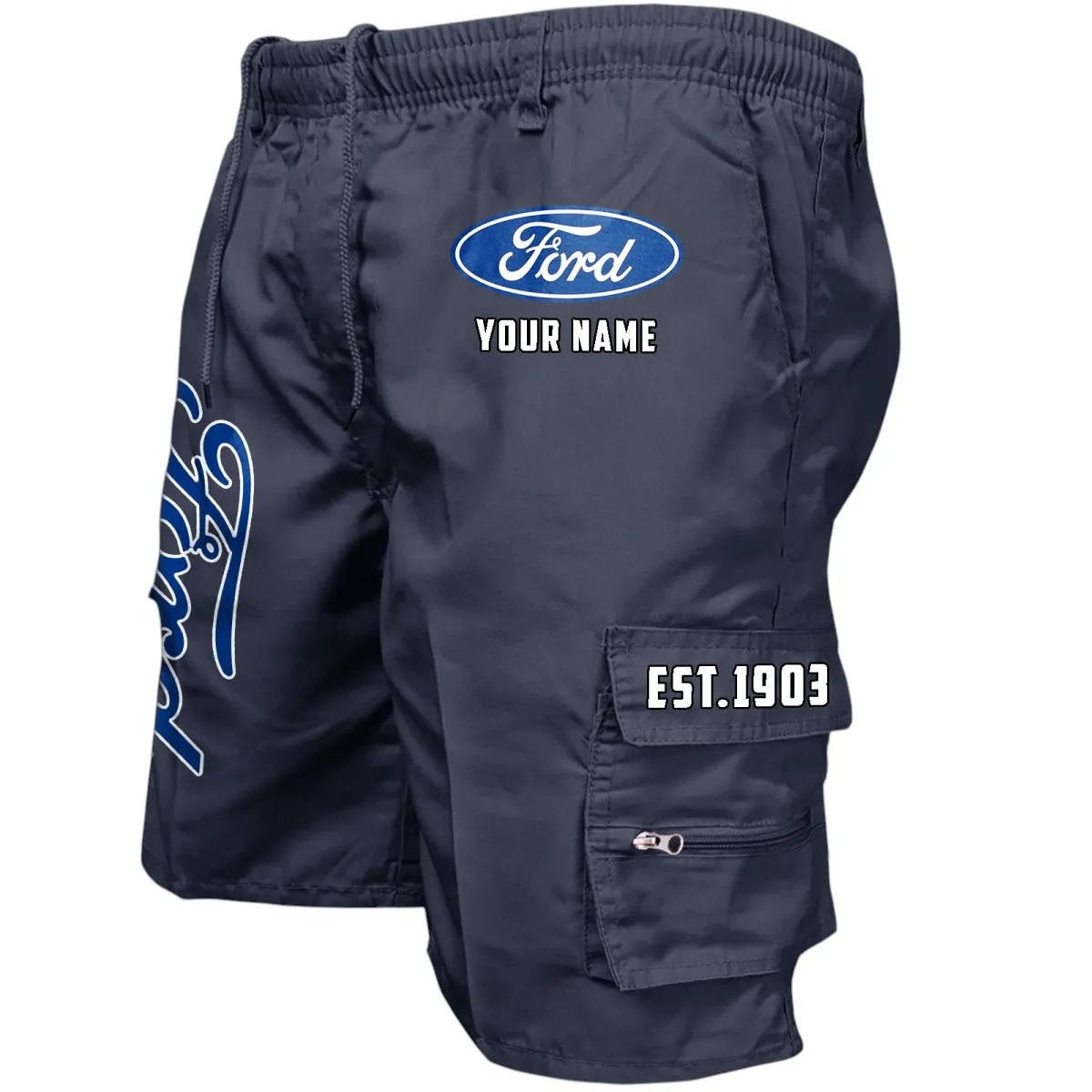 Pickup Legend Workwear Casual Shorts, Workwear Built for Riders CAR455 - Navy