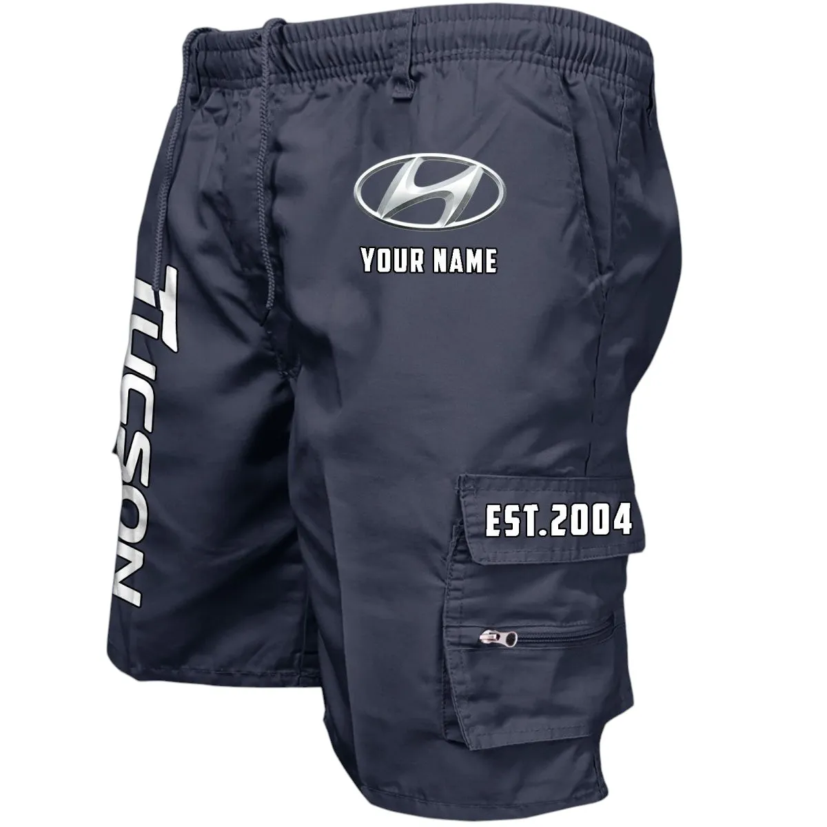 Urban Crossover Workwear Casual Shorts, Road Warrior Pocket Shorts CAR455 - Navy