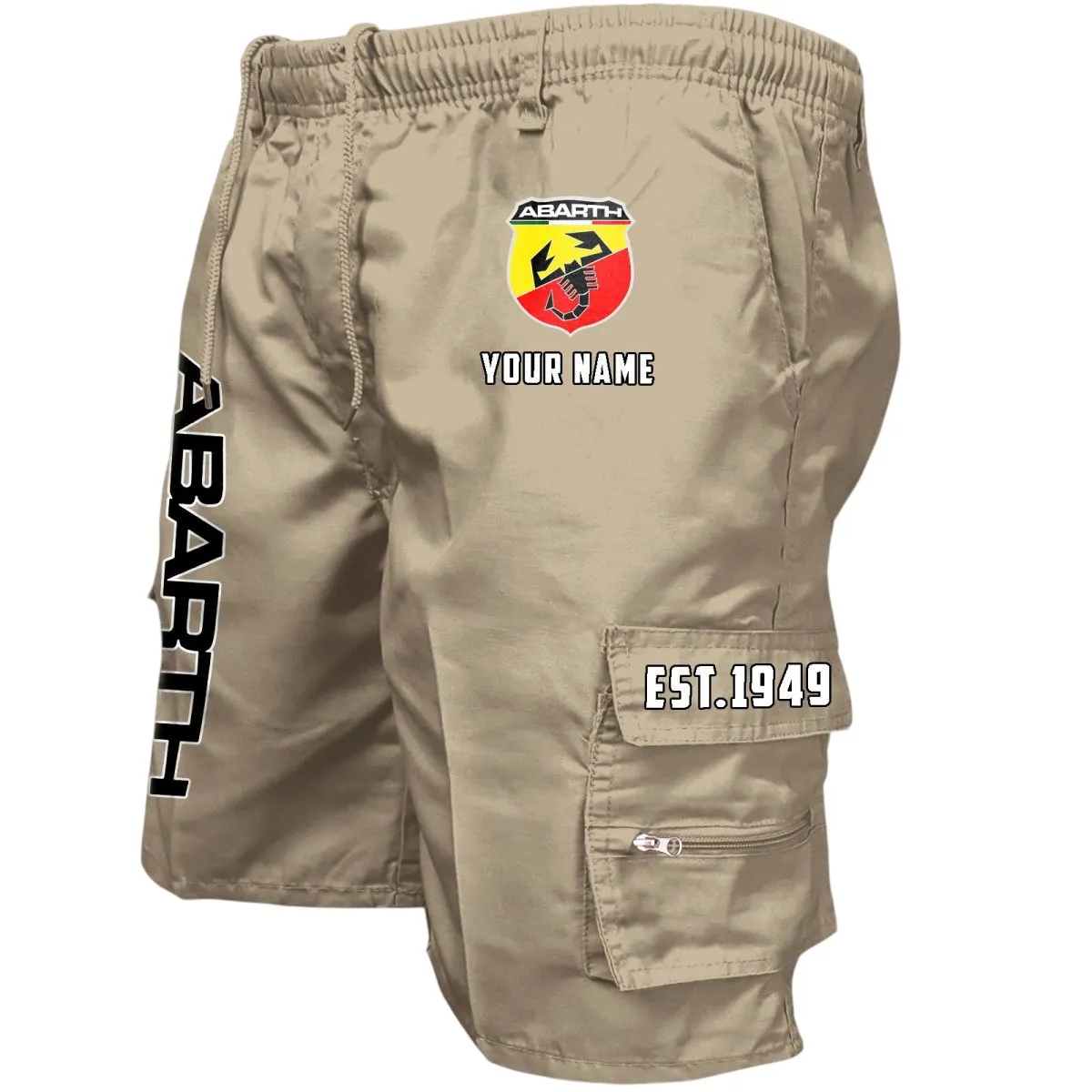 Hot Hatchback Workwear Casual Shorts, Durable Rider Utility Shorts CAR455 - Khaki
