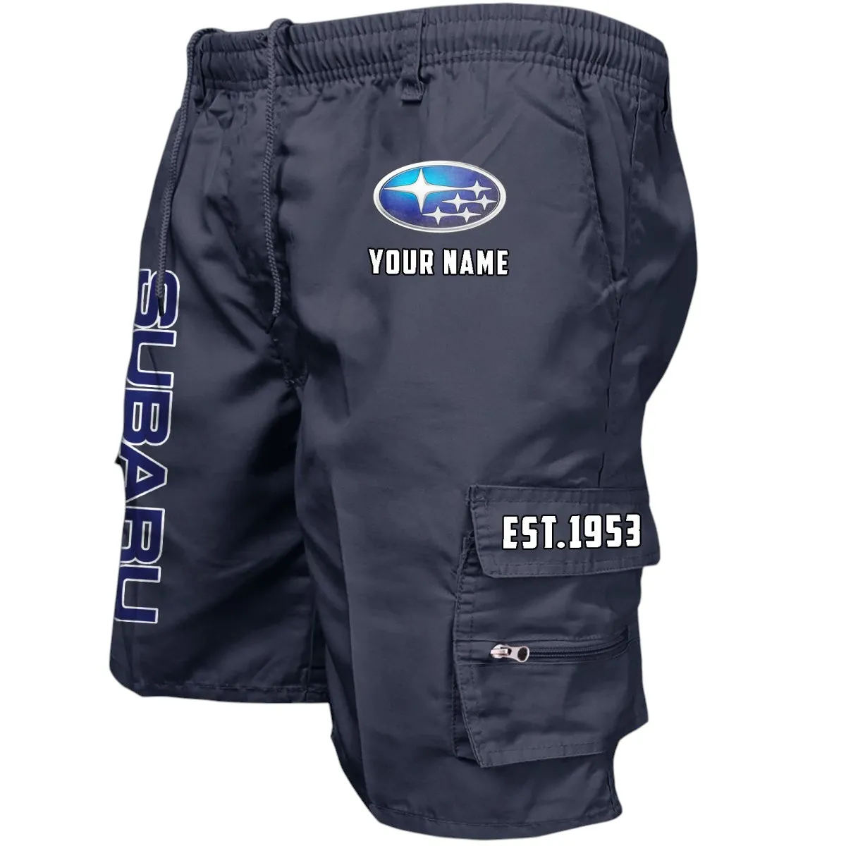 Trail-Ready Auto Workwear Casual Shorts, Tough Shorts for Riders CAR455 - Navy