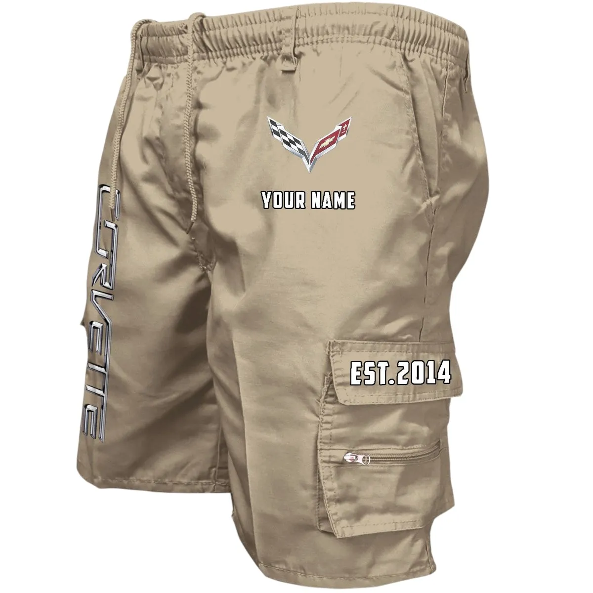 Track-Ready Ride Workwear Casual Shorts, Rider's Everyday Workwear Shorts CAR455 - Khaki