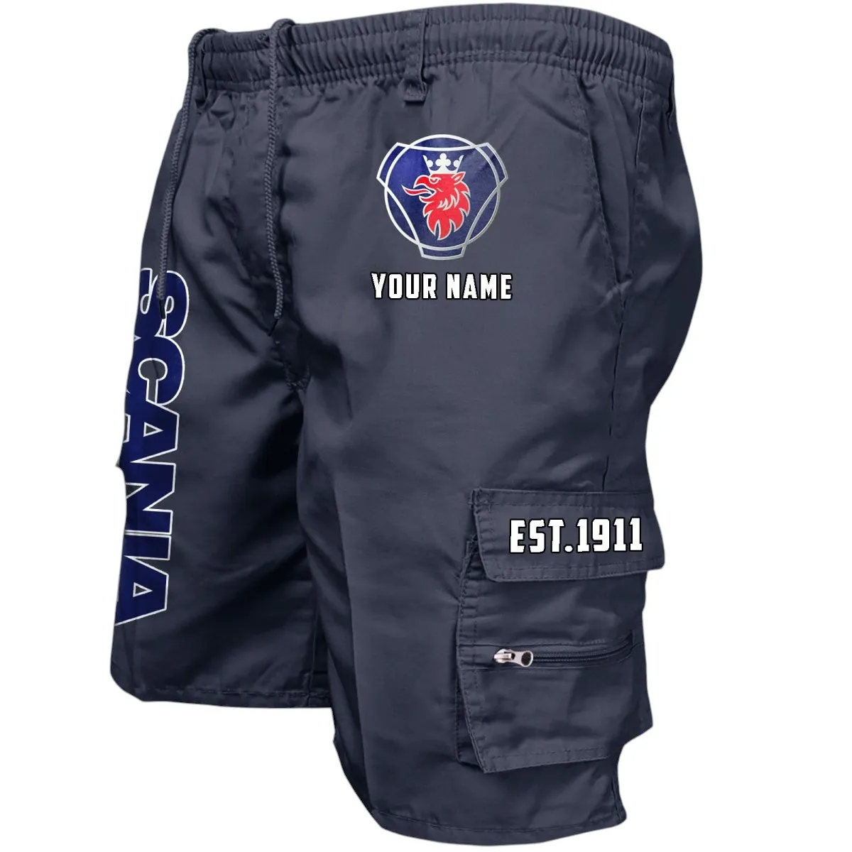 Long-Haul Vehicle Workwear Casual Shorts, Street-Strong Casual Shorts CAR455 - Navy