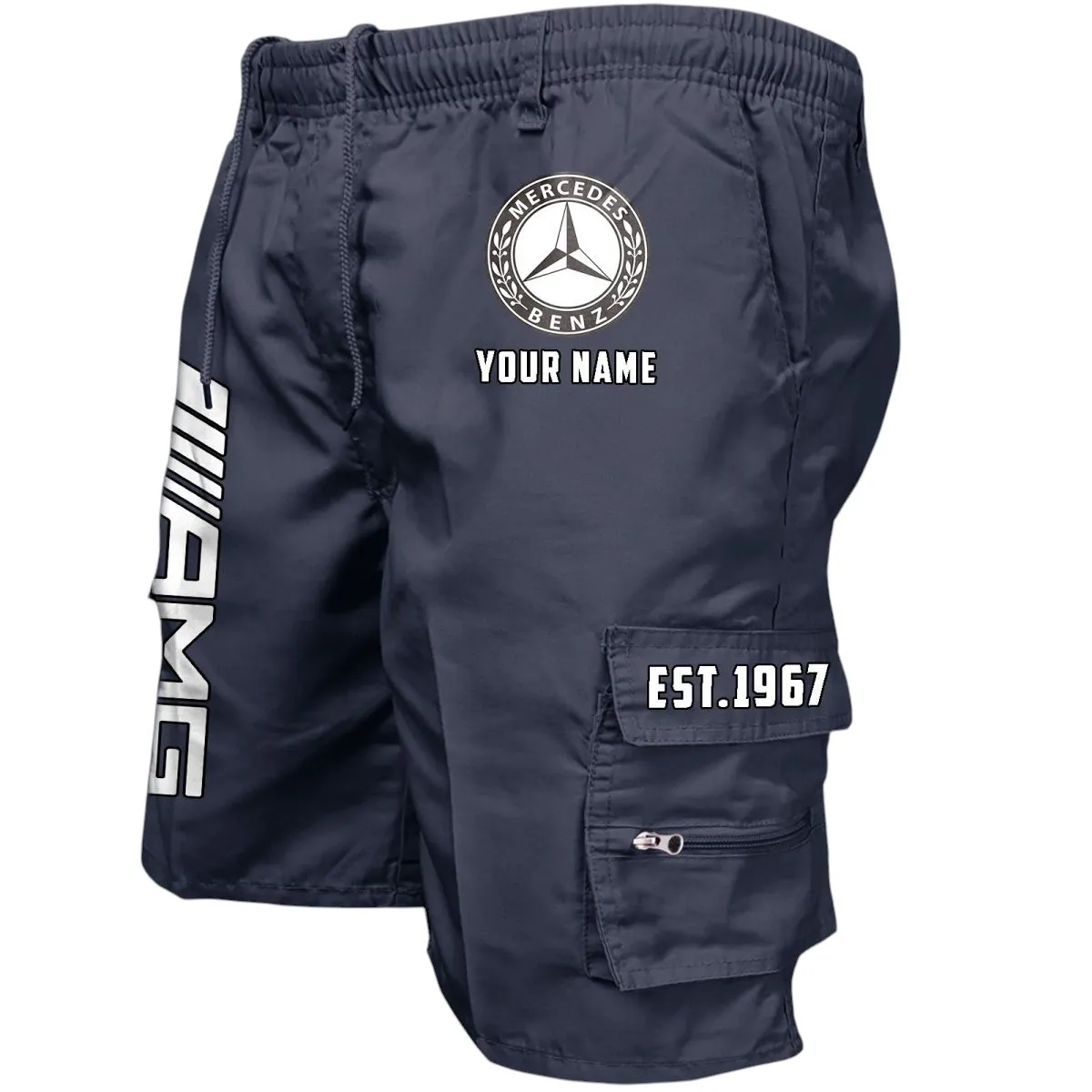 Prestige Sports Coupe Workwear Casual Shorts, Built Tough Casual Shorts CAR455 - Navy