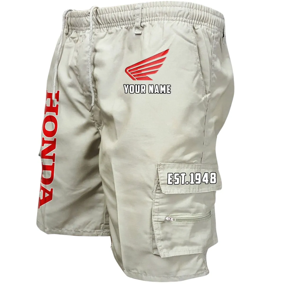 Off-Road Bike Workwear Casual Shorts, Workwear Built for Riders CAR455 - Off-White