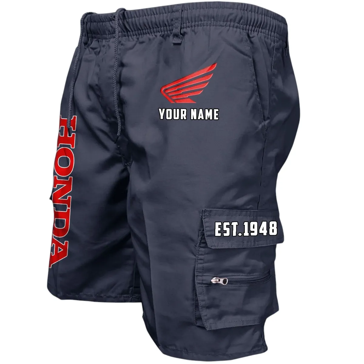 Cruiser Workwear Casual Shorts, Open Road Utility Shorts CAR455 - Navy