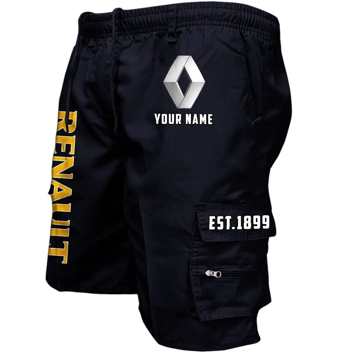 Everyday Ride Workwear Casual Shorts, Road Warrior Pocket Shorts CAR455 - Black
