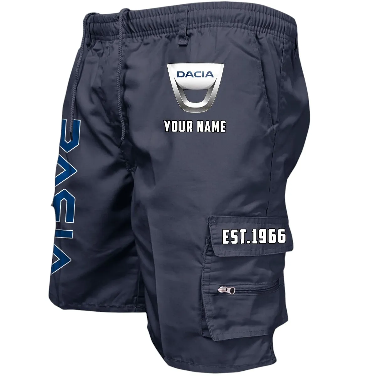 Digipower Machines Workwear Casual Shorts, Rider Lifestyle Pocket Shorts CAR455 - Navy