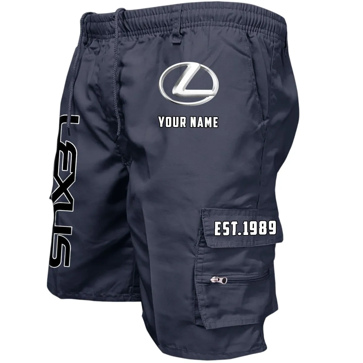 Prestige Sedan Workwear Casual Shorts, Automotive Spirit Work Shorts CAR455 - Navy