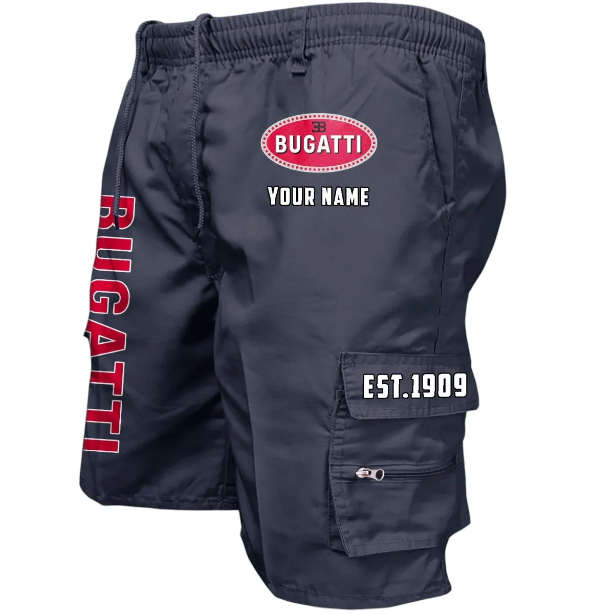 Sport Auto Workwear Casual Shorts, Road-Tested Pocket Shorts CAR455 - Navy