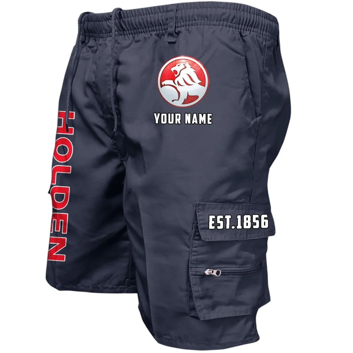 Sport Saloon Workwear Casual Shorts, Open Road Utility Shorts CAR455 - Navy