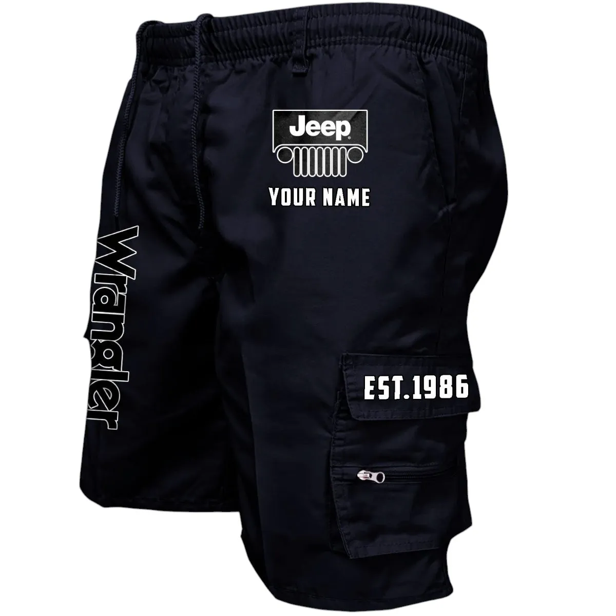 Adventure Utility Vehicle Workwear Casual Shorts, Open Road Casual Shorts CAR455 - Black