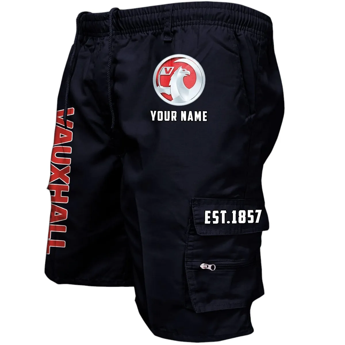 Compact SUV Workwear Casual Shorts, Built Tough Casual Shorts CAR455 - Black