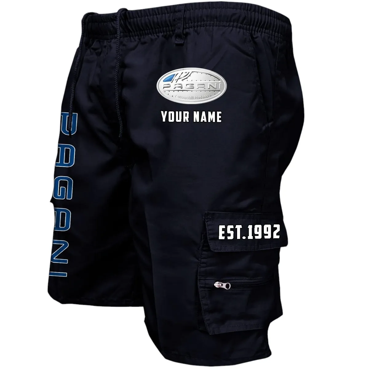 High-Performance Vehicle Workwear Casual Shorts, Workwear Built for Riders CAR455 - Black