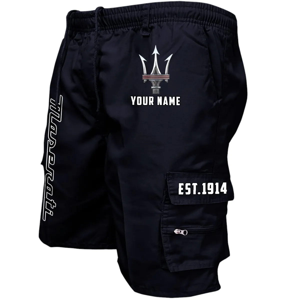 Performance Sedan Workwear Casual Shorts, Tough Shorts for Riders CAR455 - Black