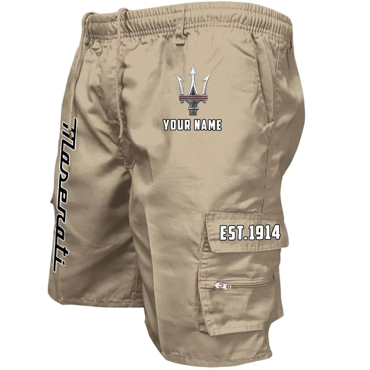 Premium Sports Sedan Workwear Casual Shorts, Tough Shorts for Riders CAR455 - Khaki
